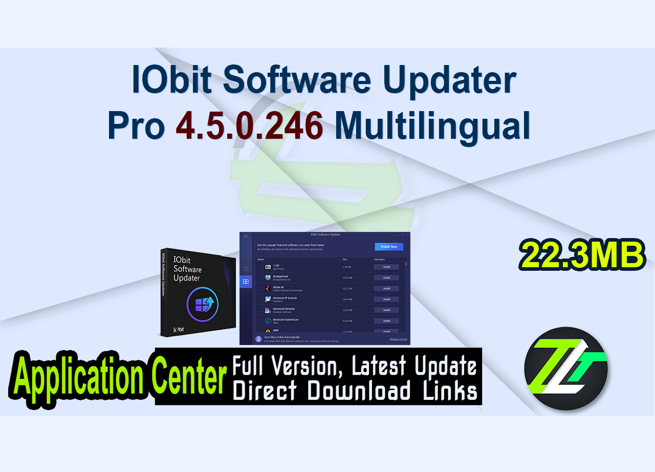 IObit Software Updater Pro 4.5.0.246 Multilingual 