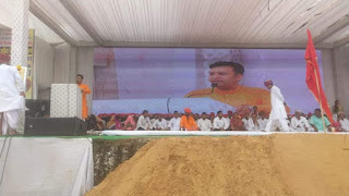 भाजपा नेता गुर्जर ने पुष्कर में स्व. श्री बैंसला जी की श्रद्धांजलि सभा व अस्थि विसर्जन कार्यक्रम में भाग लिया!