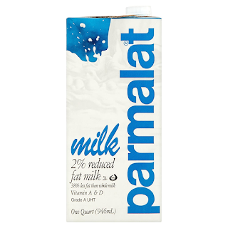 Parmalat Shelf Stable 2% Reduced Fat Milk 1 Qt