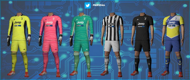Juventus Kits 2021-22 For eFootball PES 2021