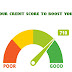 Improve your credit score to improve your financial situation.