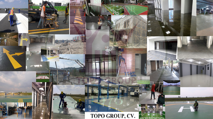 JASA EPOXY LANTAI, FLOOR HARDENER, WATERPROOFING, CAT LAPANGAN, MARKA JALAN DLL