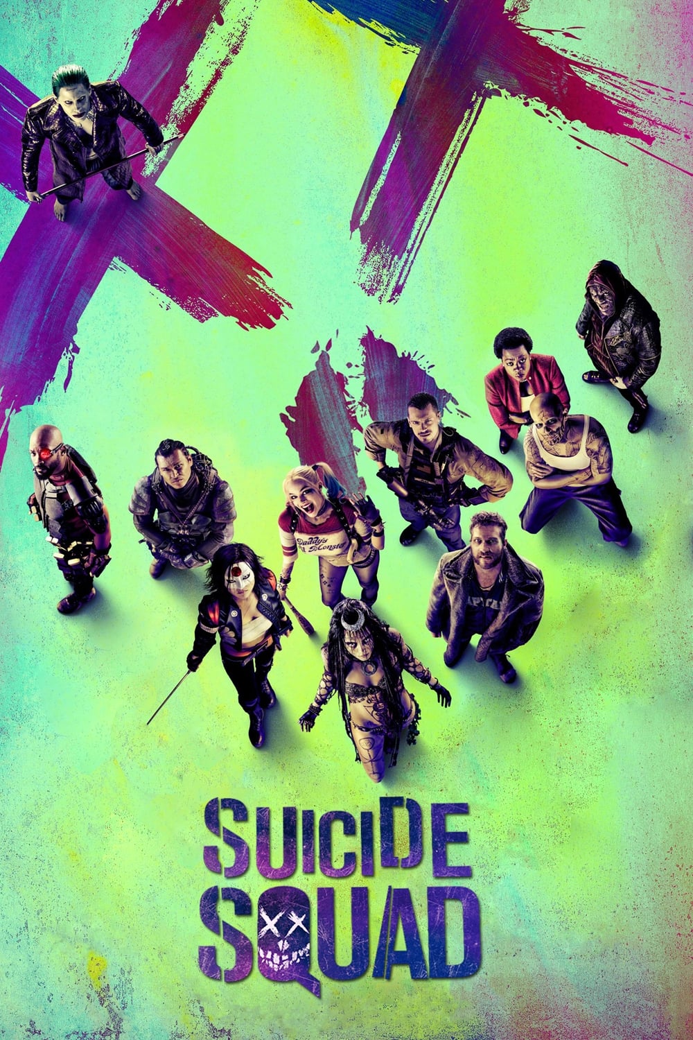 portada de la pelicula Escuadrón suicida latino descargar mega