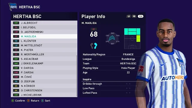 Myziane Maolida Face For eFootball PES 2021