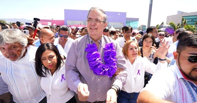 *El excanciller Marcelo Ebrard también a Ebrard acusa a Va por México de copiar método de selección de candidato de Morena