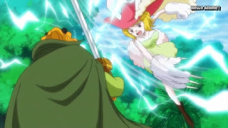 ワンピースアニメ WCI編 850話 ミンク族 キャロット Carrot | ONE PIECE ホールケーキアイランド編