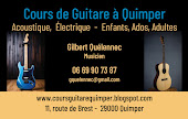 Cours de guitare et musique à Quimper