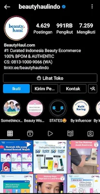 5 Daftar Supplier Skincare Korea Indonesia di Instagram