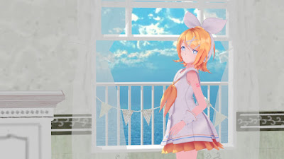 MMD 鏡音リン エフェクト無し