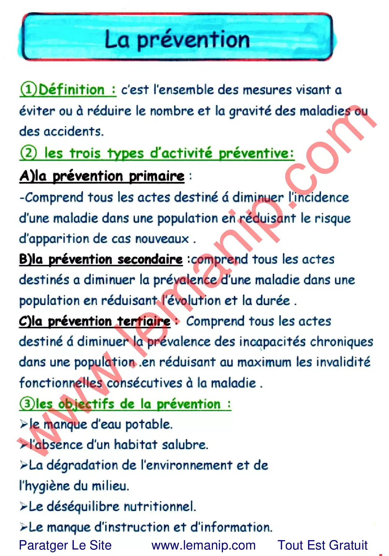 Cours 8 Du Module Hygiène Hospitalière