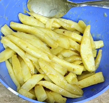 egg french fries