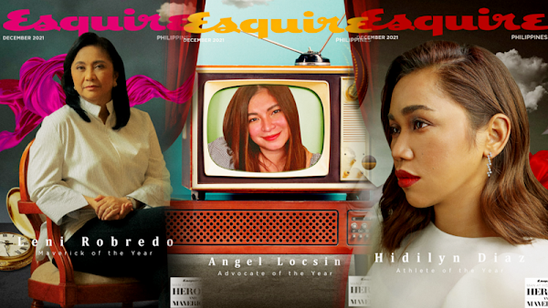 Angel Locsin, VP Leni Robredo, Hidilyn Diaz, and more! Esquire Philippines’ Man at His Best honorees!