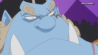 ワンピースアニメ WCI編 826話 海侠のジンベエ JINBE | ONE PIECE ホールケーキアイランド編