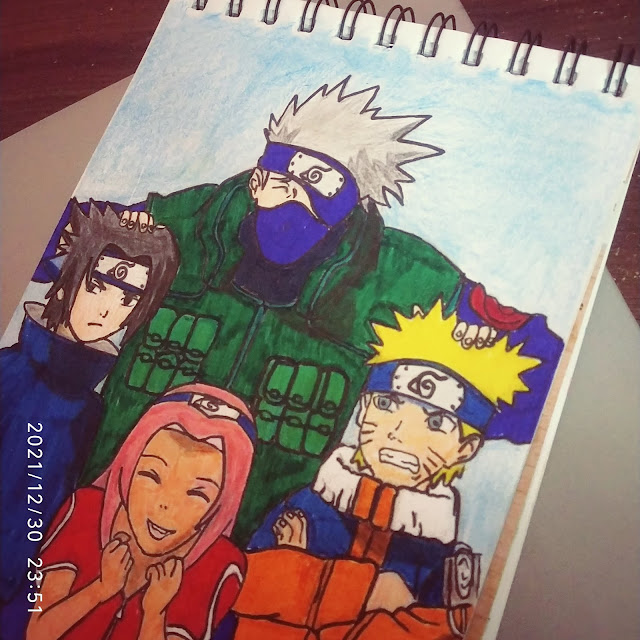 Naruto Teams Seven