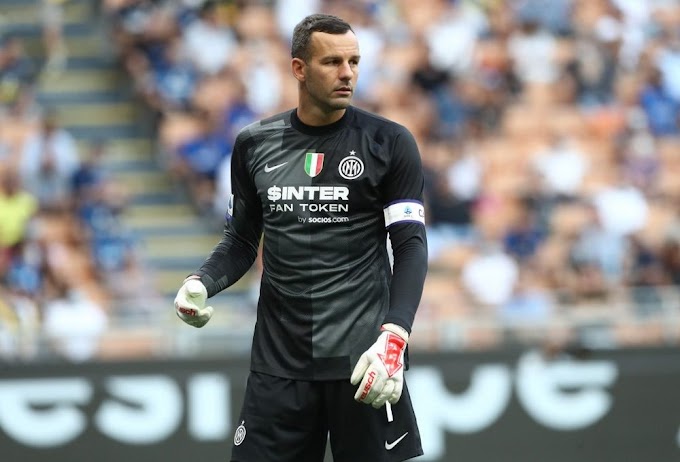 Agen Handanovic jajaki peluang hijrah kliennya ke Lazio