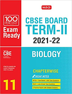 MTG 100 Percent Exam Ready Biology Term 2 Class 11 Book for CBSE Board Exam 2022