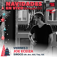 Concierto de Joe Eceiza en Siroco