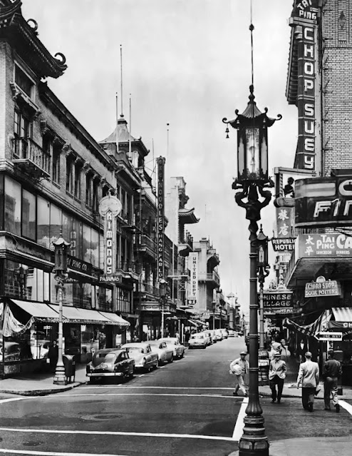 Fotografías del barrio chino de San Francisco en los años 50 y 60