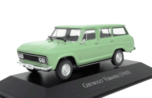 chevrolet veraneio 1:43, carros inesqueciveis do brasil