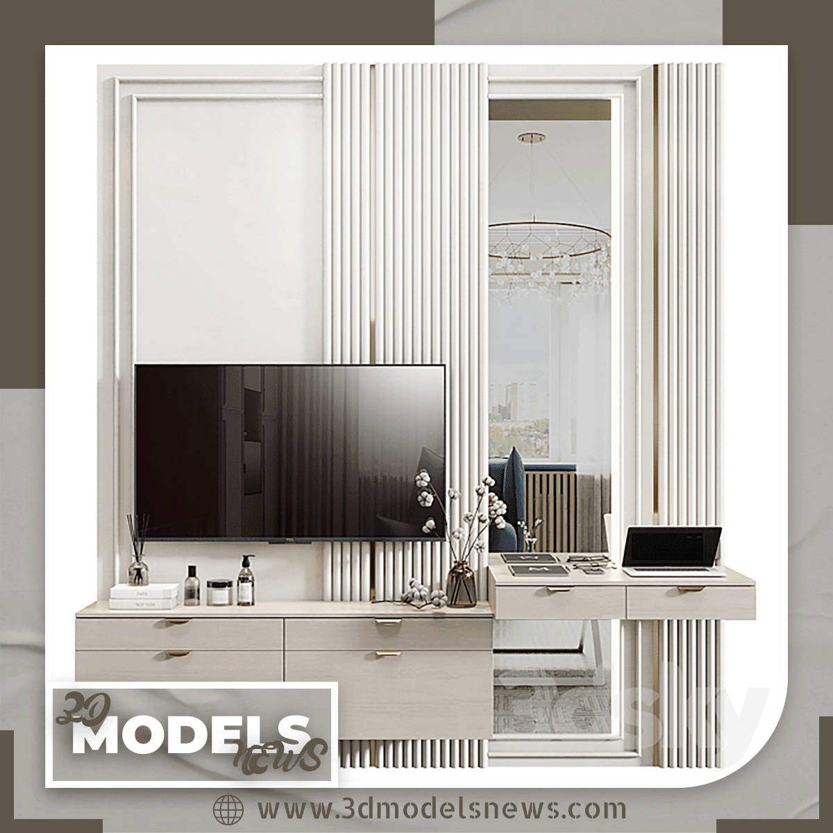 Room TV Wall Model 11