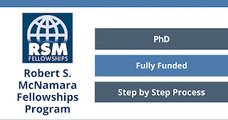 Robert S. McNamara Fellowship in USA 2023/2024 | Fully Funded