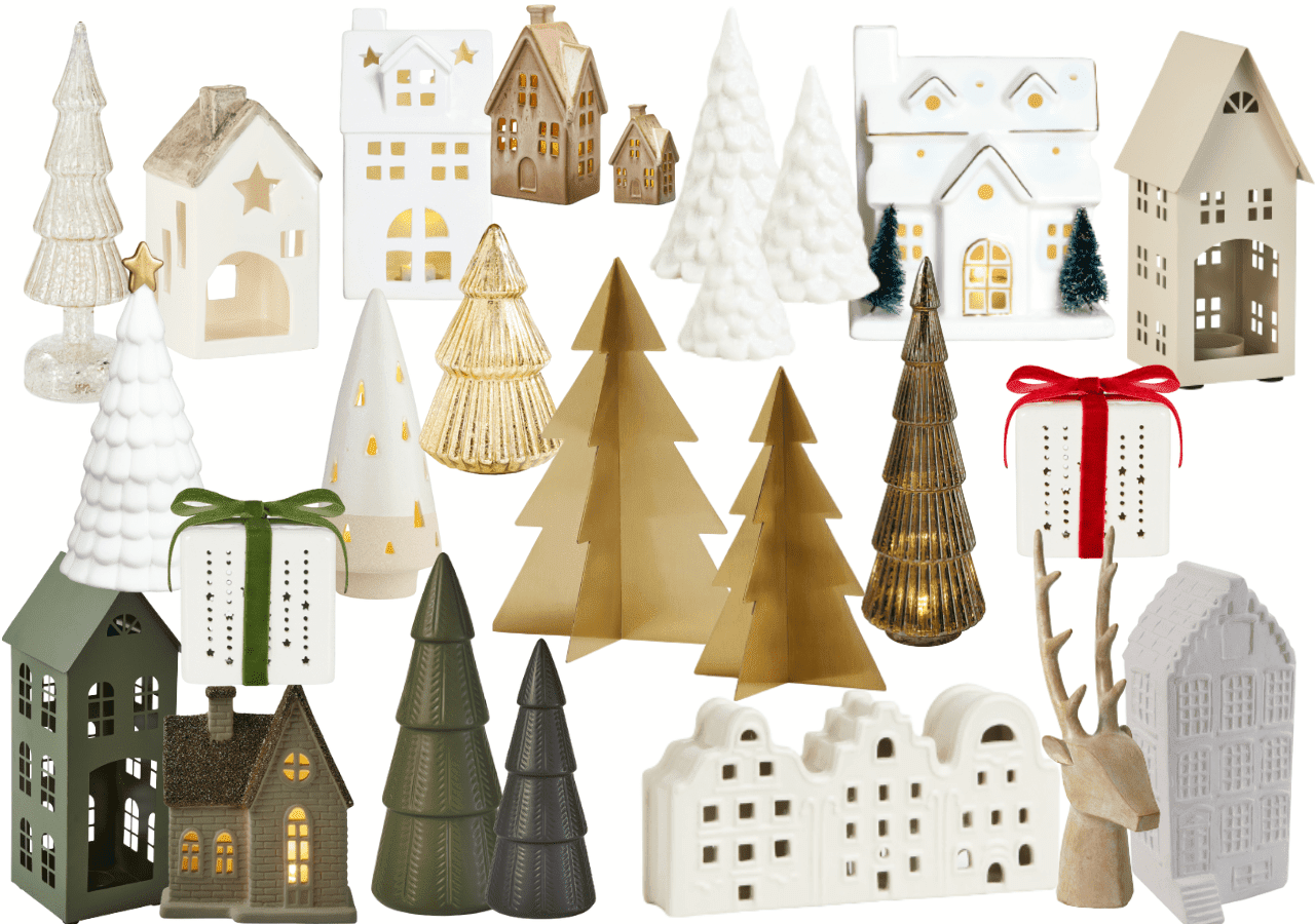 Budget friendly christmas decorations for the home for under £20. Christmas dining sets, tree decor, cushions and festive mugs on a tight budget