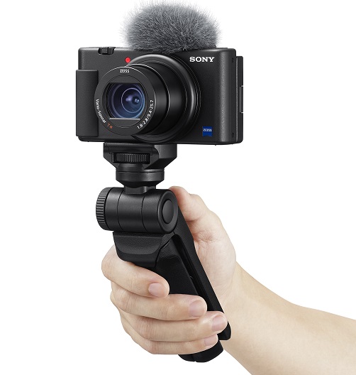 Sony Vlog Camera ZV-1 and GP-VPT2BT Grip