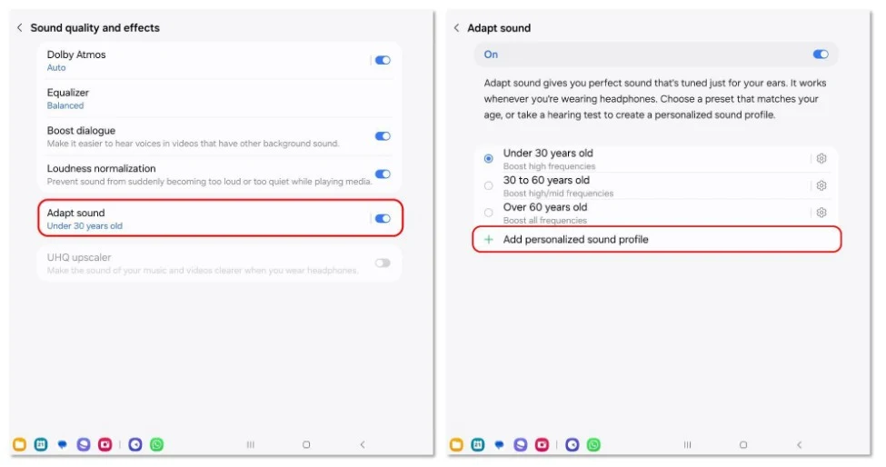 Cara Mengaktifkan Fitur Adapt Sound di Samsung Galaxy Tab S10 Ultra