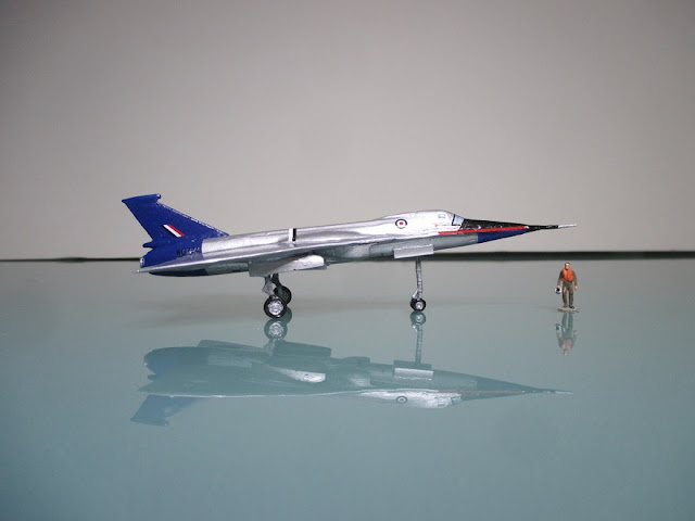 1/144 Bac 221 diecast metal aircraft miniature