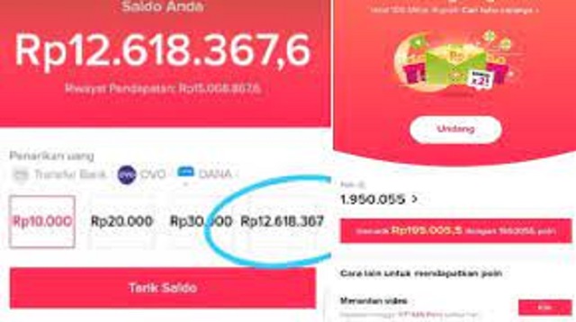 Cara Dapat Uang dari Tiktok Lite