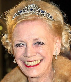 sapphire tiara denmark queen alexandrine bolin countess anne dorte rosenborg