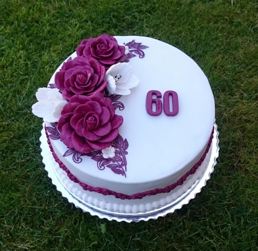 Birthday Cakes for 60 Year Olds