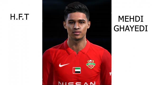Mehdi Ghayedi Face For PES 2013