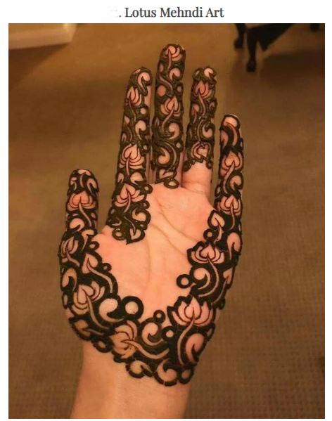 Ladies Mehndi Design: 20+ Best Arabic Mehndi Designs For Ladies