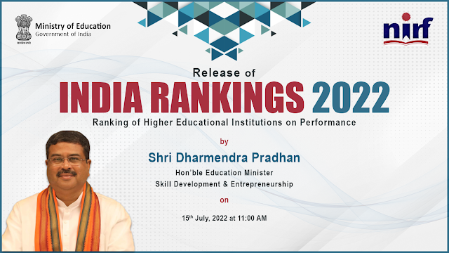 National Institutional Ranking framework - 2022 - India Best Colleges