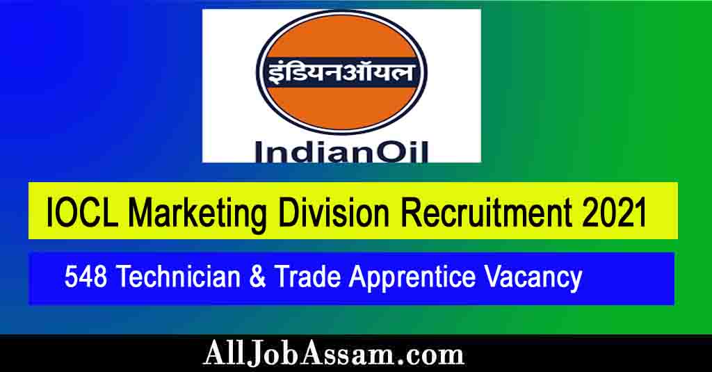 IOCL Marketing Division Recruitment 2021
