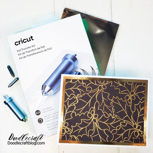 How to use the Cricut Foil Transfer kit to add metallic foil accents to your projects easily with no heat!