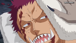 ワンピースアニメ WCI編 877話 シャーロット・カタクリ Charlotte Katakuri CV.杉田智和 | ONE PIECE ホールケーキアイランド編