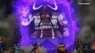One Piece 第997話 月下の戦い狂戦士 月の獅子 ネタバレ