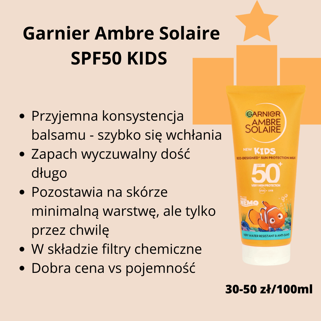 Garnier Ambre Solaire kids spf50