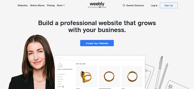 free blogging platform weebly