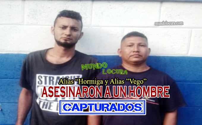 El Salvador: Capturan a alias "Hormiga" y alias "Vego": Ambos pandilleros de la MS13 - Asesinaron a un hombre en Acajutla