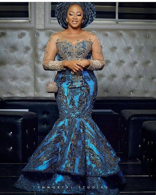 Africa Fashion Of AfrLatest Lace Styles: Lace Gown Styles For Ladies 2022.ican Lace Styles For Wedding.