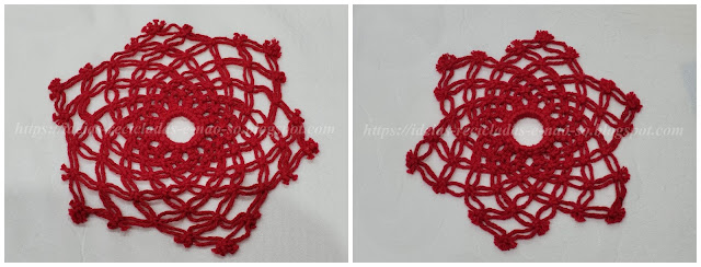 Macrame Christmas Coasters