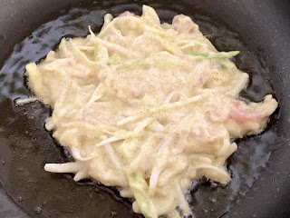 片面を2分半 (目安) 焼く