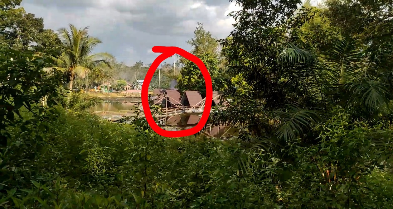 Terlihat, Kehadiran Makhluk Gaib disekitar Gazebo Wisata Tanjung Puri