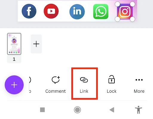 Linking Social Media icons
