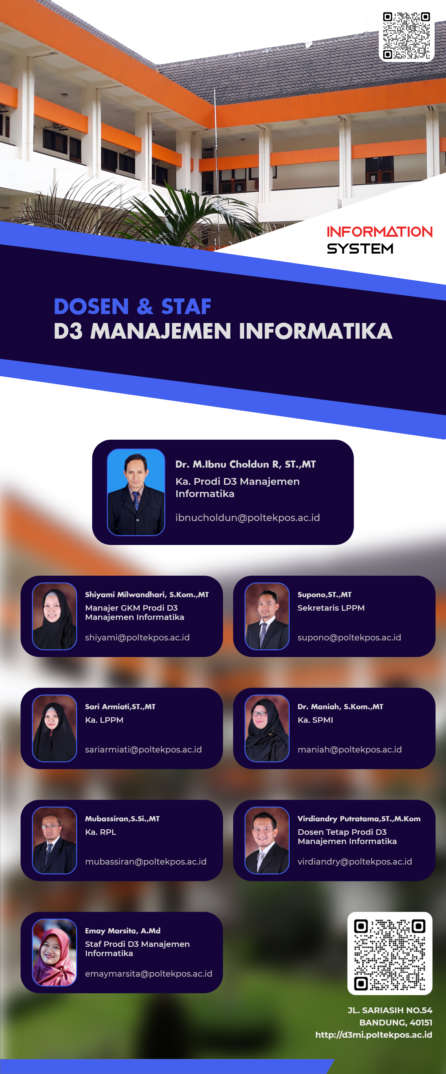 Dosen d3 manajemen informatika politeknik pos indonesia