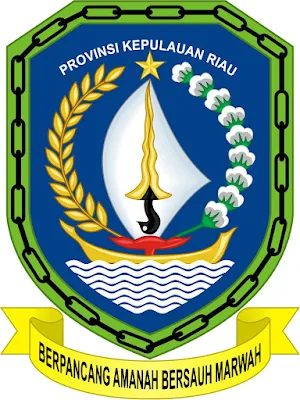 Logo / Lambang Provinsi Kepulauan Riau - Latar (Background) Putih & Transparent (PNG)