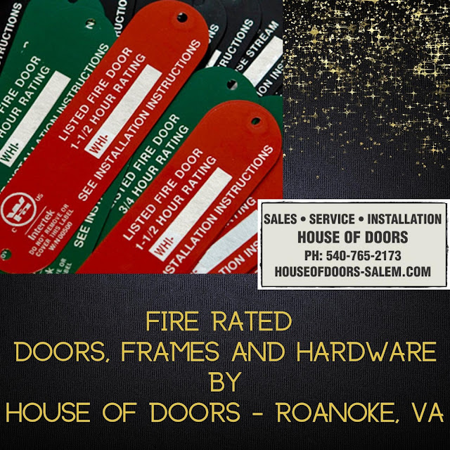 Fire rate door Roanoke, VA